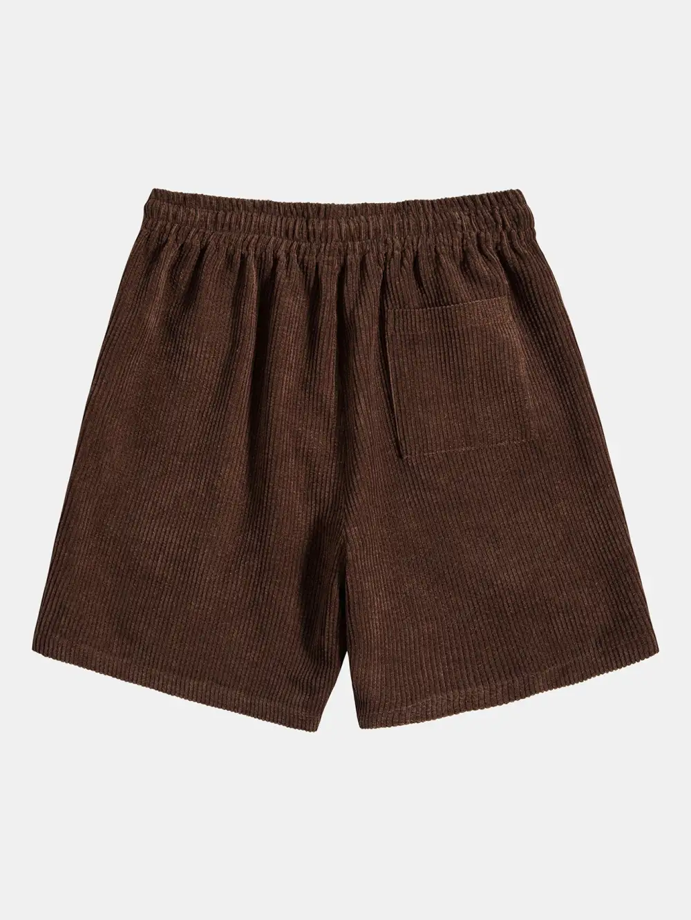 Corduroy Solid Shorts