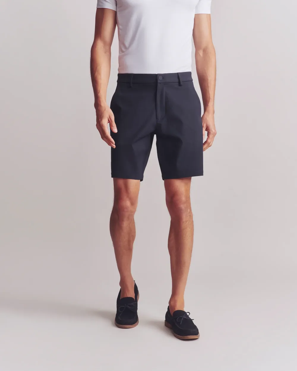 Men's Casual Elastic Waist Lightweight Shorts