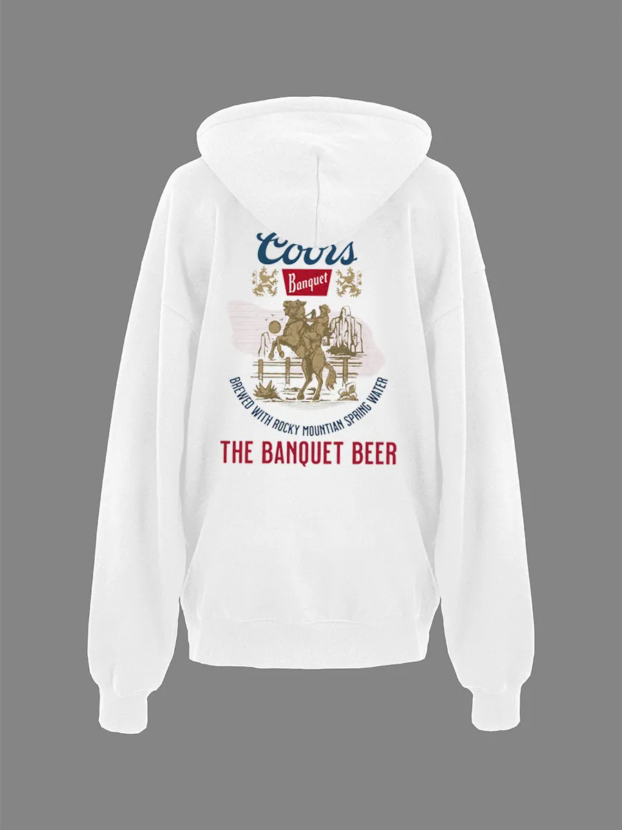 Coors Banquet the Banquet Beer Hoodie