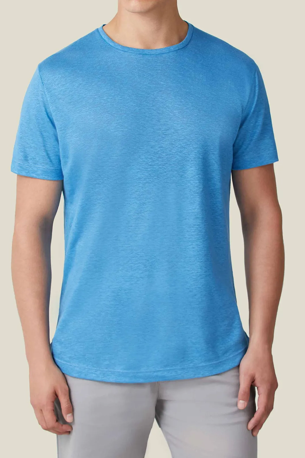 Lightweight Classic Crew Neckline T-shirt