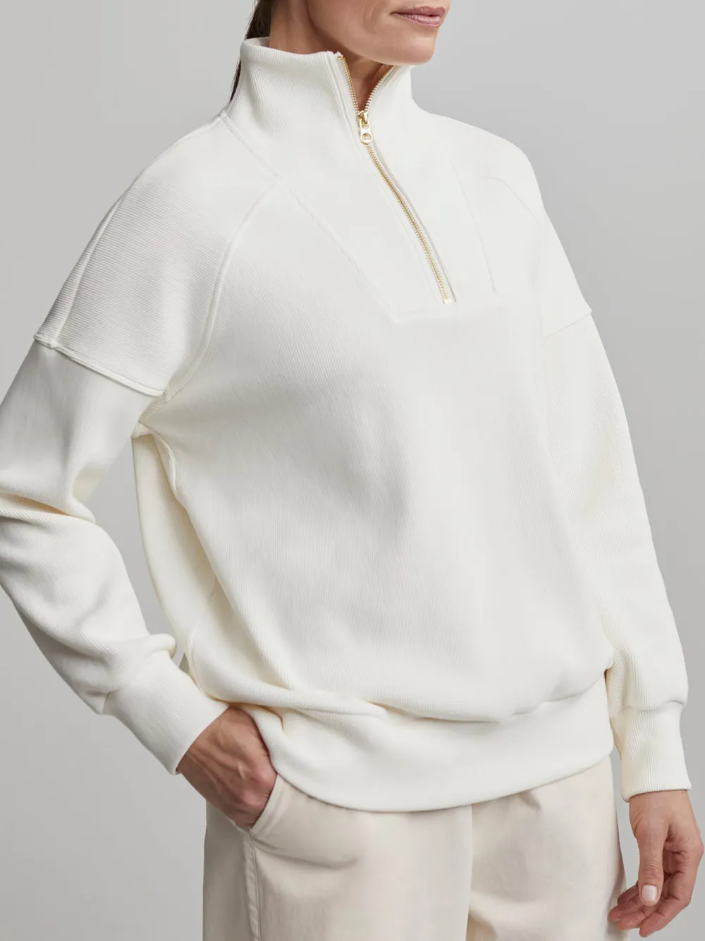 Rhea Half-Zip Sweat