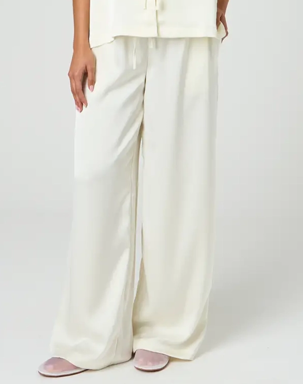 Satin Drawstring Pant